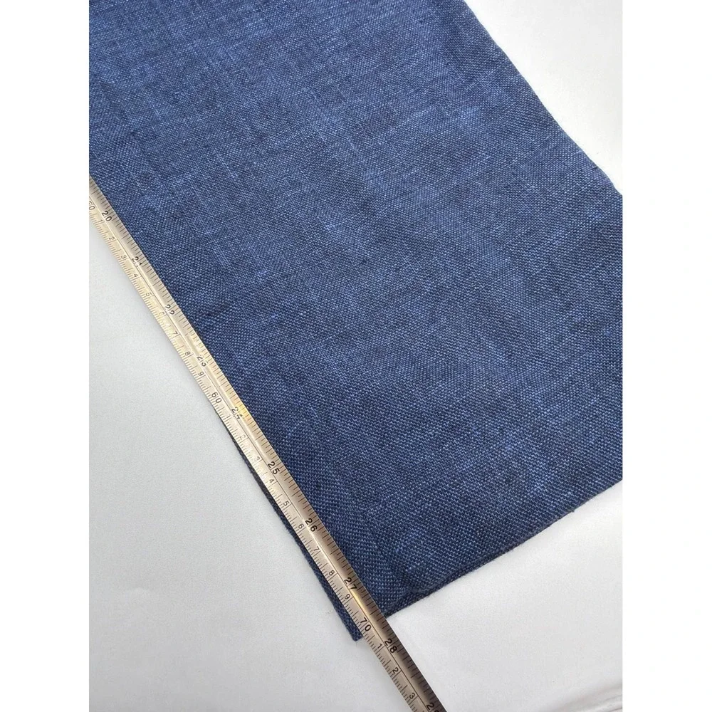 Tommy Bahama Mens Blue Linen Blend Relaxed Coastal Pants Size Medium 32x28